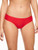 front view in Poppy Red.