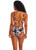 Freya Kamala Bay Plunge Bikini Top Midnight