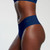 side view in Midnight Navy.