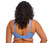 back view in Cornflower.