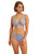 front view with matching bra in Daisy.
