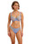 front view with matching bra in Daisy.