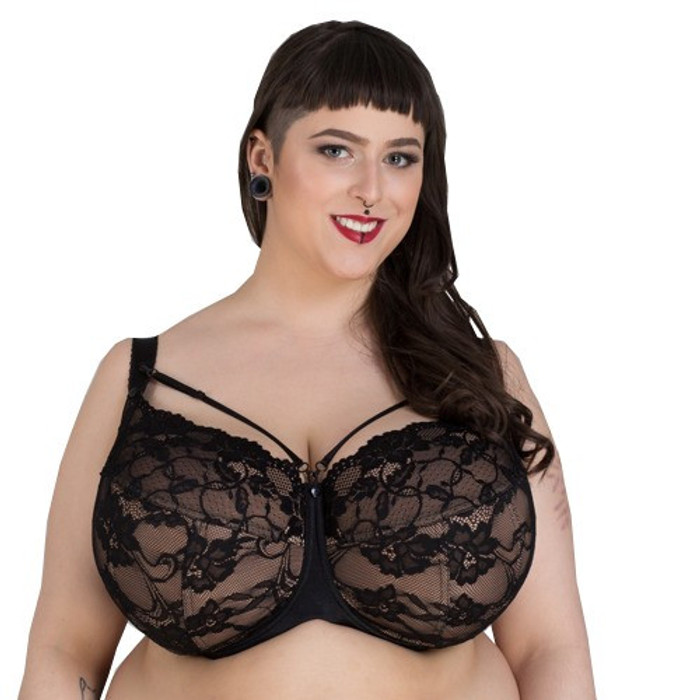 Ewa Michalak FB Black Bra