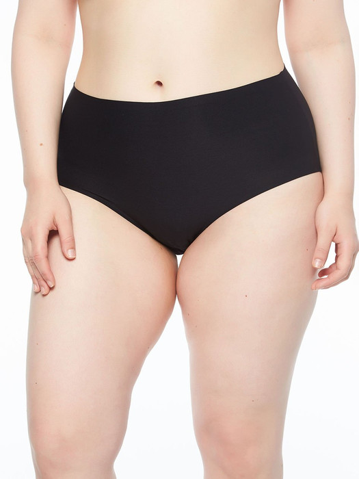 Chantelle Soft Stretch Plus Size Full Brief Black