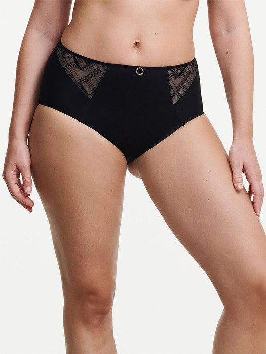 Chantelle Graphic Support Brief Black