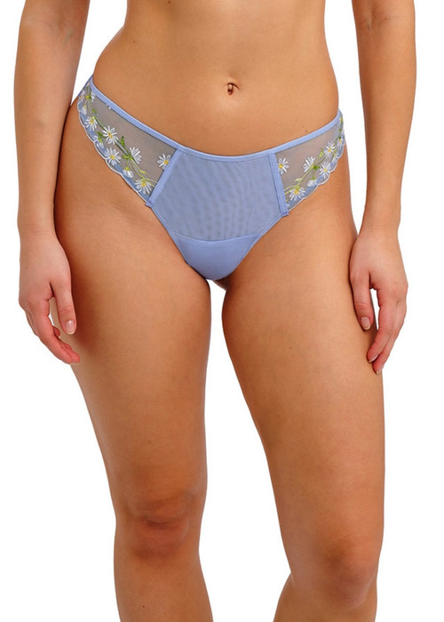 Freya Entwined Thong, AA403870 - front view in Daisy.