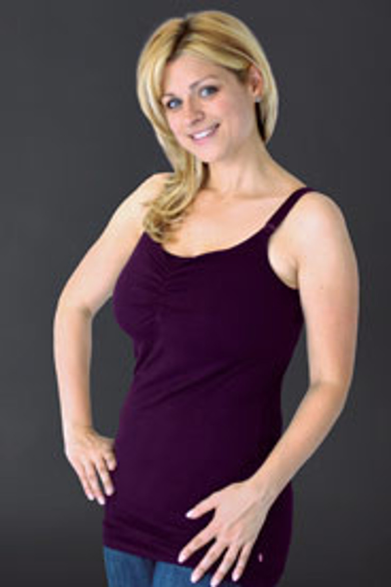 Nursing Bra Long Tank (sale) – Glamourmom Nursing Bra Tanks and Apparel