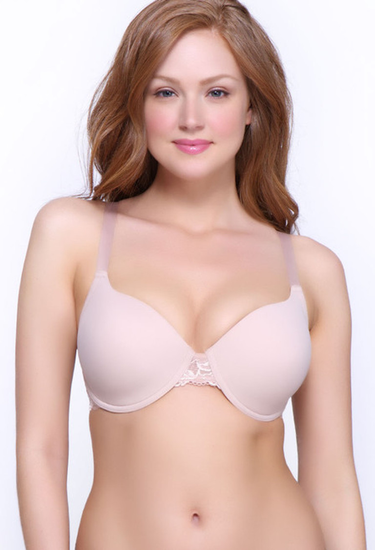 Q-T Intimates(TM) Soft Cup Cotton Bra, Nude, 34C : : Clothing,  Shoes & Accessories