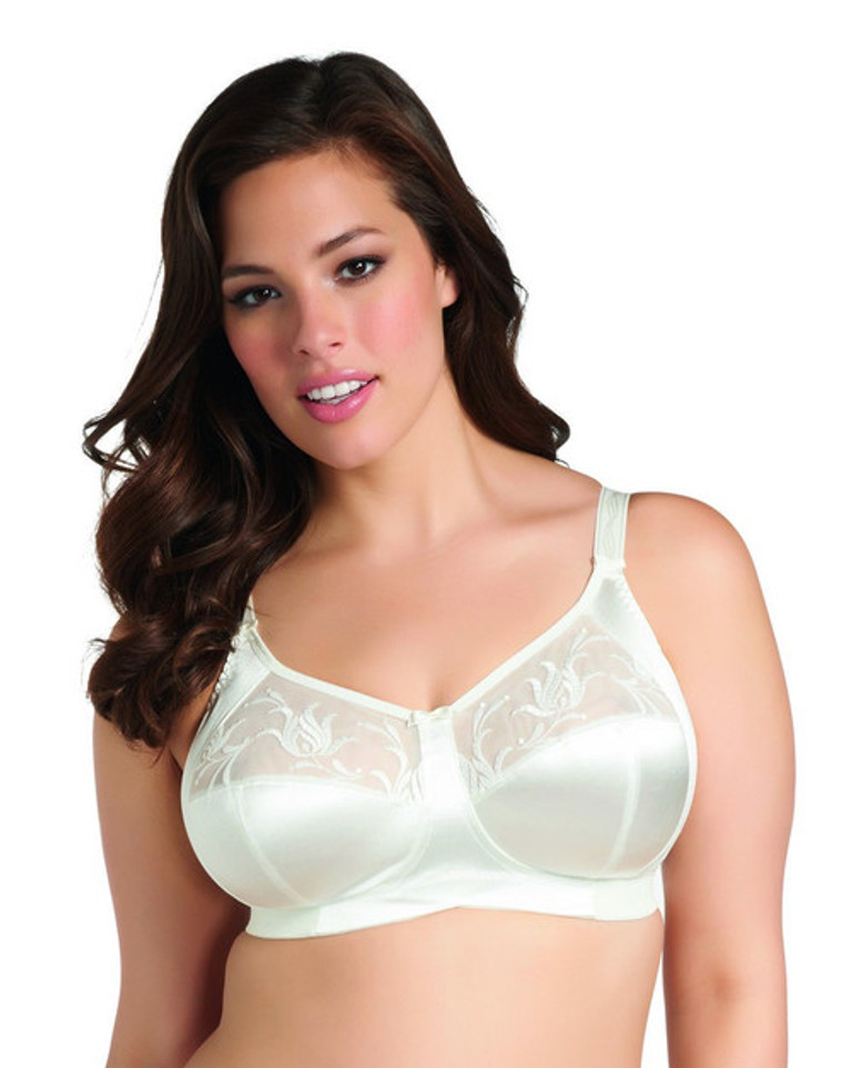 The Little Bra Company Catherine Lace Push-Up Bra in Mint/Wisteria SALE  NORMALLY $70