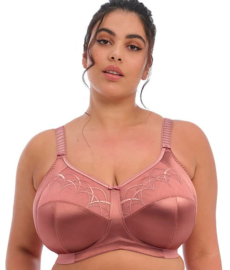 Ladies Lace Plus Size Non-Wired Non-Padded Full Cup Comfort Cotton Bra 36B-50F  - Helia Beer Co