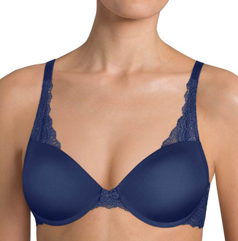 Wired Bras, Triumph, Simply Style Larkspur Wired Push Up Deep V Bra