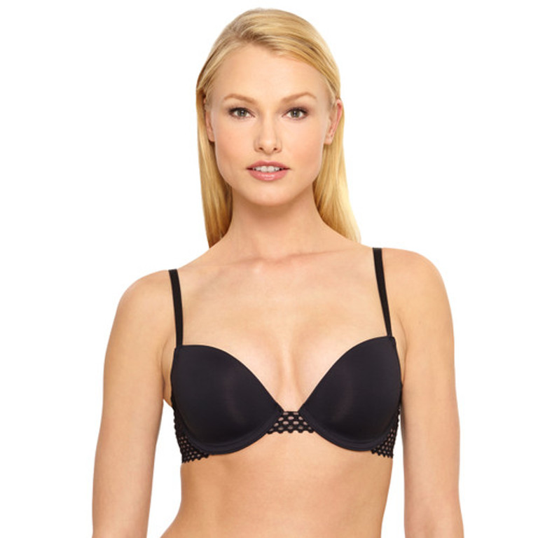 b.tempt'd Tied in Dots Wirefree Push, up Bra