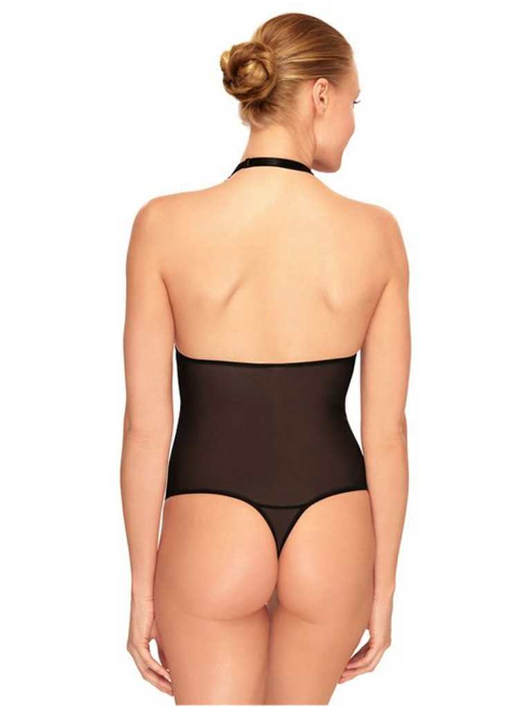 Thistle and Spire Women's Smokin' Mirrors Bodysuit (3X, Black) at