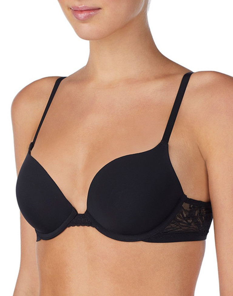 OnGossamer Women's Mesh Bump It Up Push-Up Bra - Black, 30A at