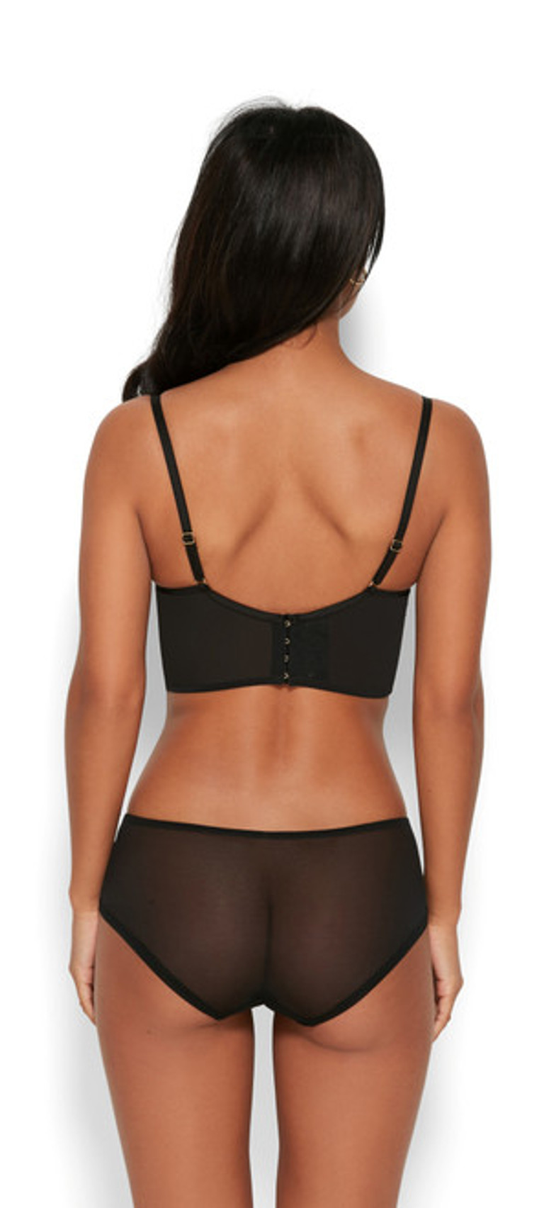 Gossard ENCORE - Push-up BH - black/nude/schwarz 