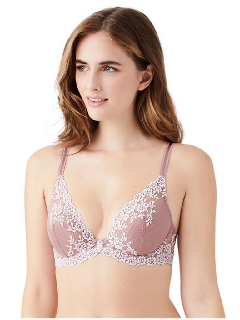 Macy's Wacoal Level Up Chantilly Lace Contour Bra 853369 65.00