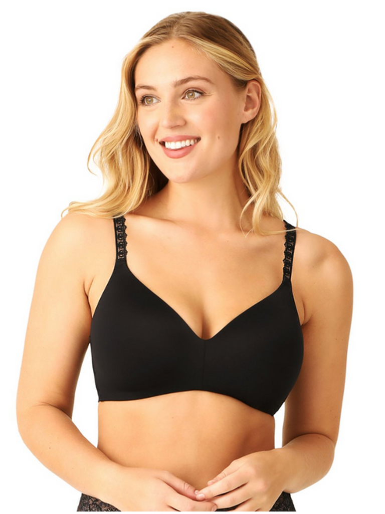 Wacoal Level Up Lace T-Shirt Bra 853369 NAVY