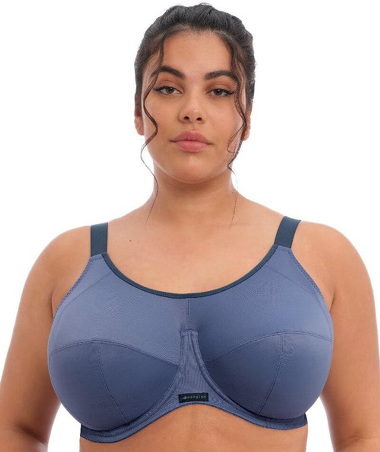 Elomi Energise Underwire Sports Bra Black – Belle Mode Intimates