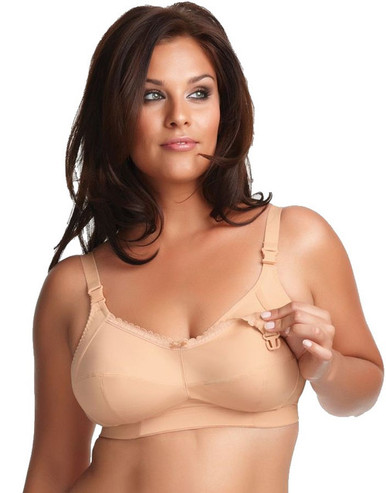 Elomi, Intimates & Sleepwear, Elomi Nursing Bra 392 Smoothing Underwired  Moulded Nursing Bra 38g Nude Beige