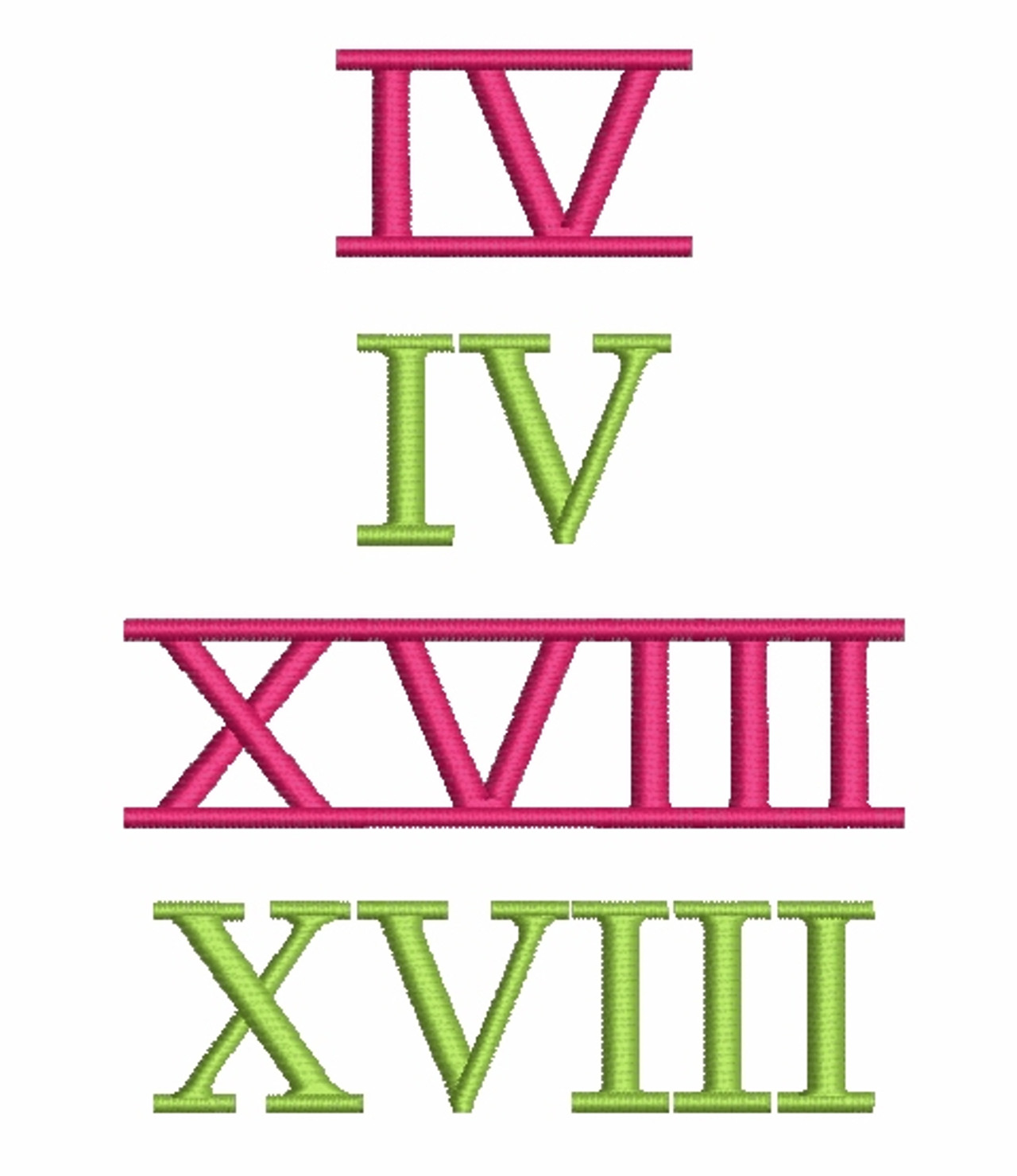 Embroidery Number Fonts Embroidery Number Fonts