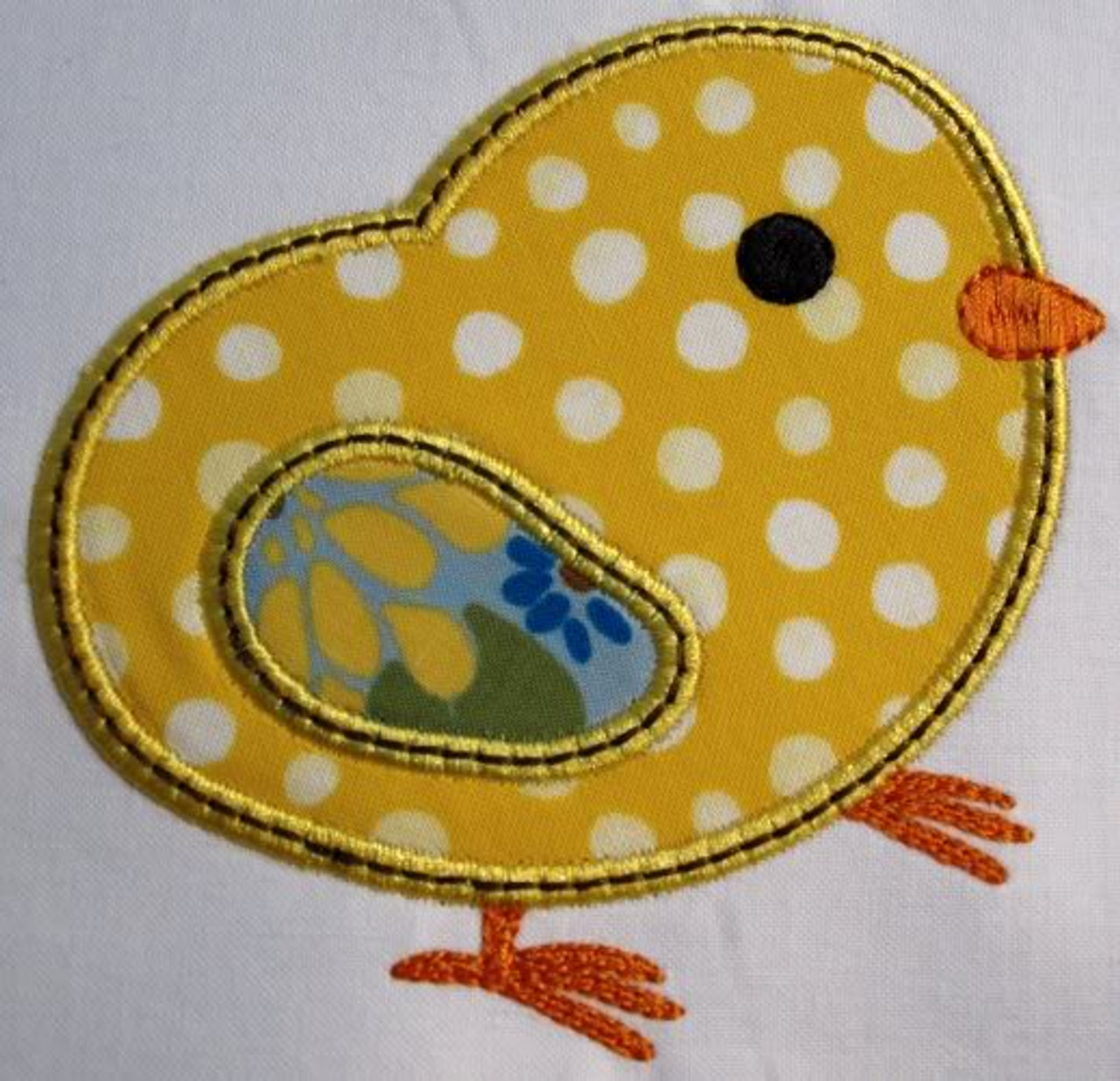 No 832 Applique Chicks Machine Embroidery Designs