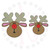 No 163 Cute Reindeer Machine Embroidery Designs