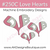 No 250C LOVE Heart Machine Embroidery Designs