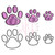 No 492 Teeny Paws Machine Embroidery Designs