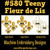 No 580 Teeny Fleur de Lis Machine Embroidery Designs