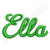 No 142 Lara Script Font Machine Embroidery Designs .35 inch high