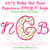 No 373 POLKA DOT Font Uppercase ONLY Embroidery Designs 3 inch high