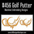 No 456 Golf Putter Machine Embroidery Designs