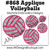 No 868 Applique Volleyball Machine Embroidery Designs 