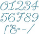 339 Paris Script Font Machine Embroidery Designs