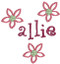 Extra Small with #31 Curly Font.