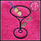 Example of this design stitched on a 
tennis towel ~ Makes a super cute gift!