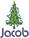 The picture below is of 1 medium tree and we used our #76 Retro Boy Font to spell "Jacob"