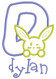 No lowercase letters are included in this set.  The picture is just an example of how the uppercase letters can be used.