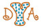 Y is from this set [#372] and the D and A are from our #381 Doodle Font 1" set.
