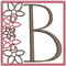 Shown with "B" from my #22 Fun Font Designs