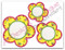 All 3 Applique Flowers included in this set