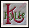 Stitched example on a towel.