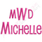 Examples how the same letters can be used to spell names or build 3 letter monograms