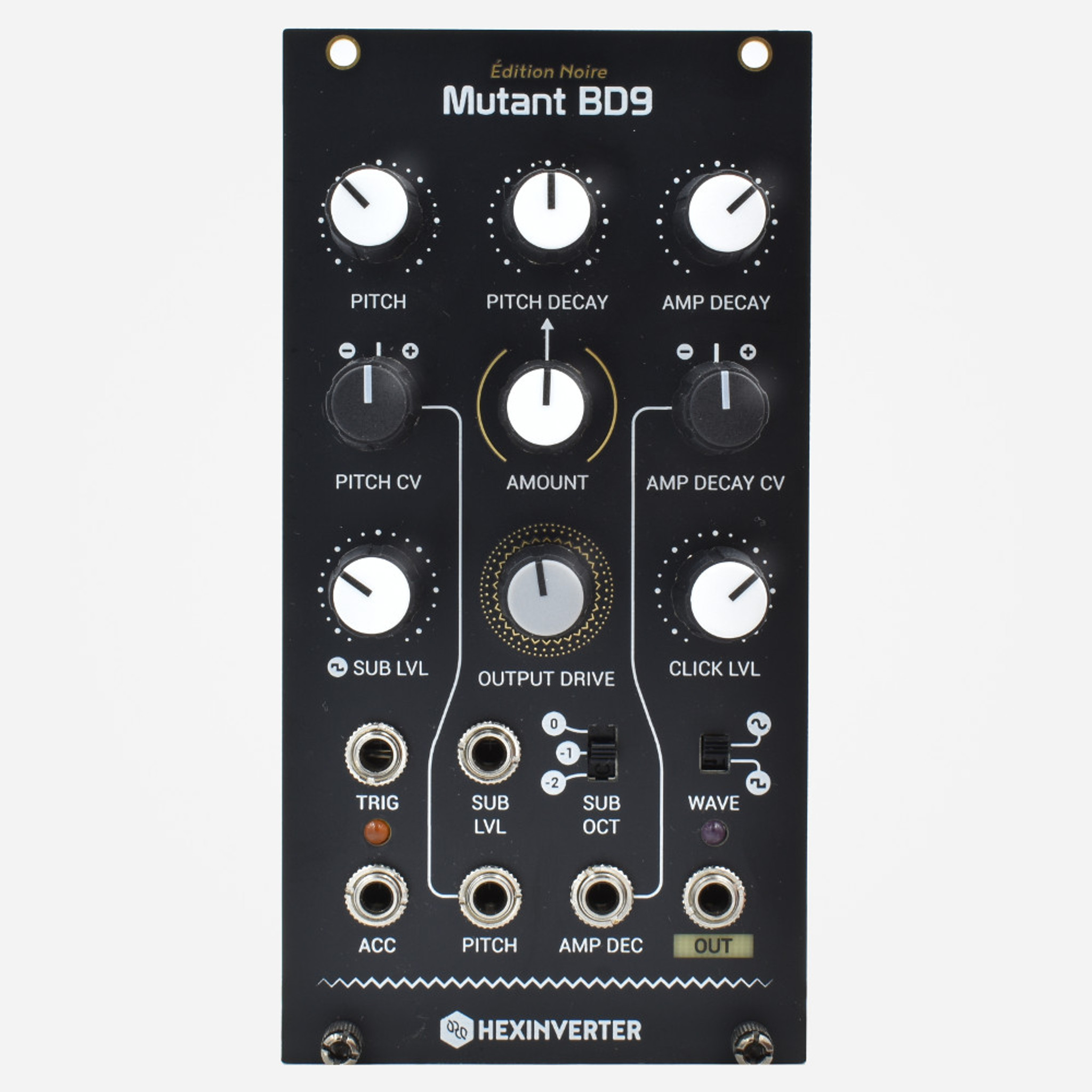 Hexinverter Mutant Bassdrum＆Snare セット Erica Synths Hexinverter Mutant Drum Eurorack Bundle