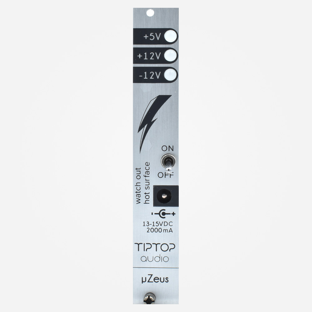 Tip-Top Audio uZeus PSU with Flying Busboard | Midwest Modular