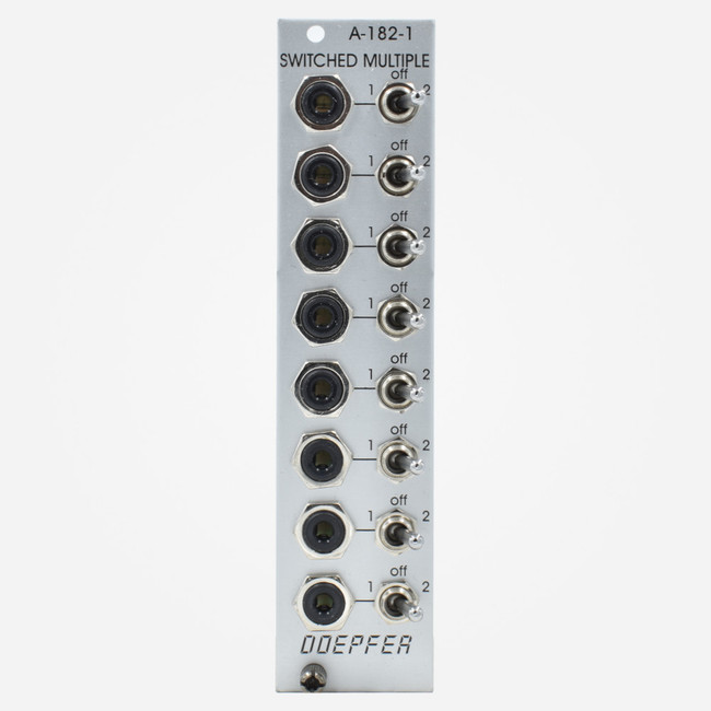 Doepfer A-182-1 SWITCHED MULTIPLE Eurorack Routing Muting Passive Mult Module