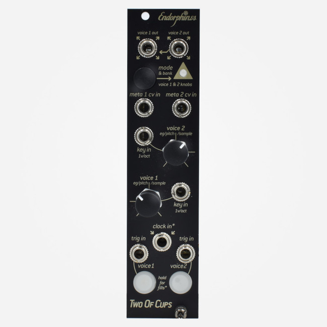 Used Endorphin.es TWO OF CUPS Eurorack Sampler Module