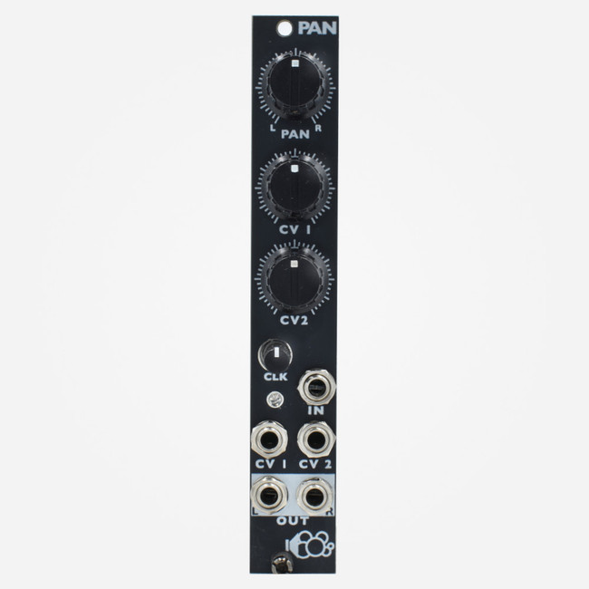 Bubblesound PAN Compact Eurorack Panning Module with Integrated Triangle LFO 