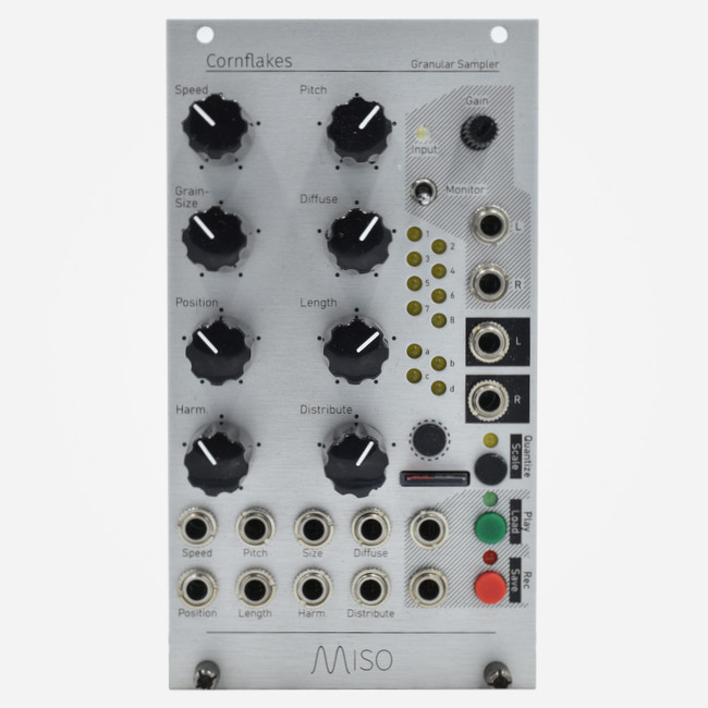 Used Miso Modular CORNFLAKES Paraphonic Eurorack Granular Sampler Module