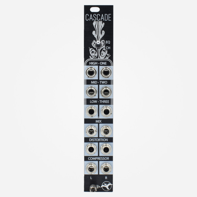 Schlappi Engineering CASCADE - EDDY EXPANDER (Black) Eurorack Triple VCA Module